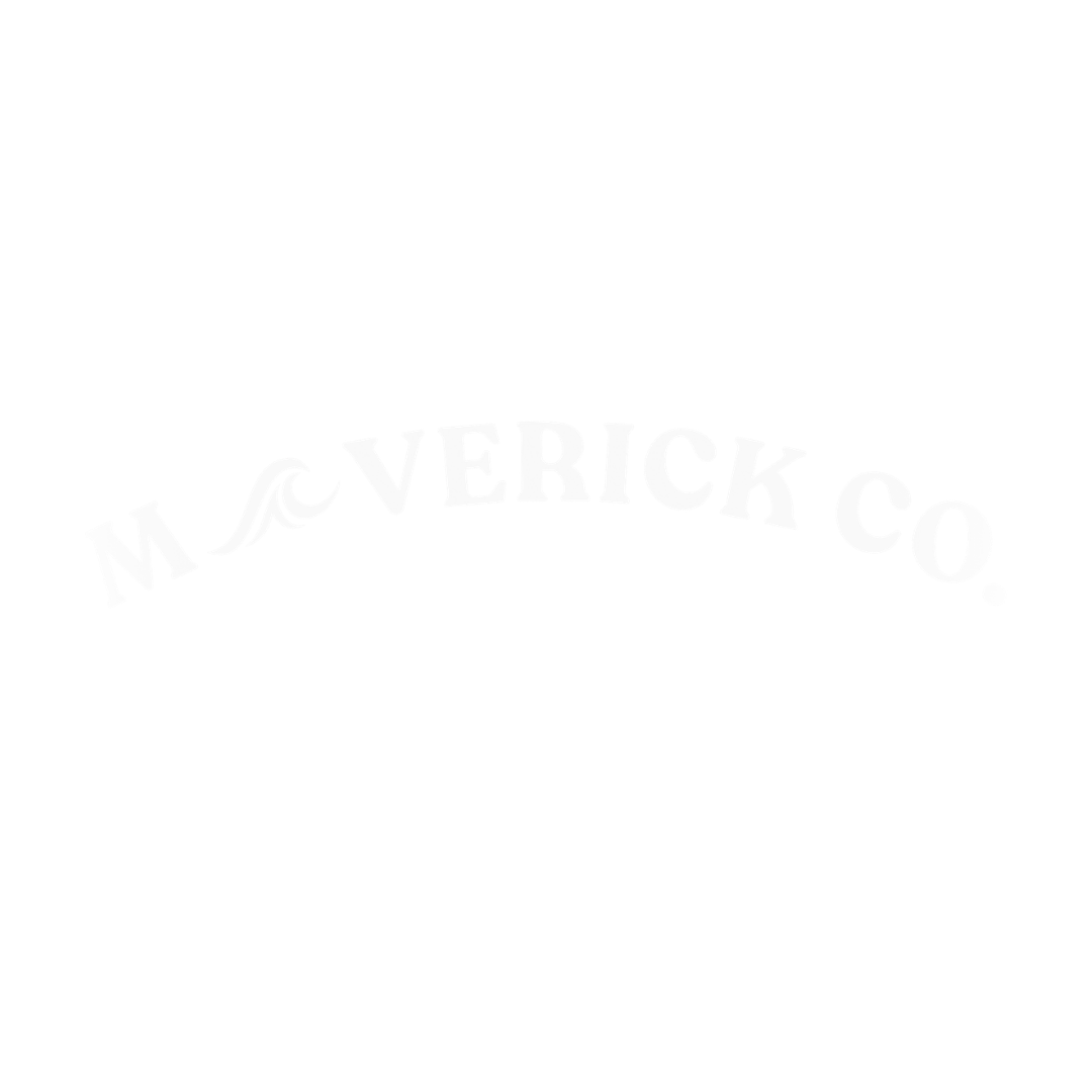 Maverick Co. logo in white